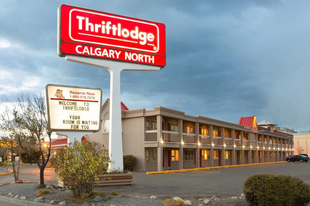 Thriftlodge Calgary North Exterior foto